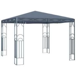 VidaXL Prieel 300x300 Cm Antraciet -Buitenparasols Winkel 00b6534ec00149858cc63c64e874a1f9
