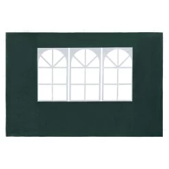 VidaXL Tentwanden Met Raam PE Groen 2 St -Buitenparasols Winkel 0caed2bcb40149fbbbf38bb4de4f6521