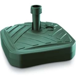 Prosperplast Parasolvoet - Vierkant - Rotan - Groen - 12 L - 39 Cm