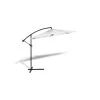 909 Outdoor Hangende Parasol Met Stalenframe In Wit