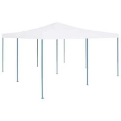 VidaXL Prieel Inklapbaar 5x5 M Wit
