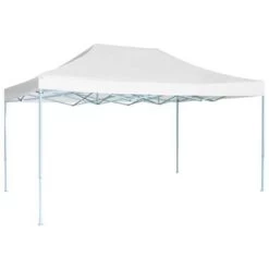VidaXL Partytent Inklapbaar 3x4 M Staal Wit