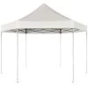VidaXL Partytent Pop-up Zeshoekig Inklapbaar 3,6x3,1 M Crèmewit -Buitenparasols Winkel 1000001081