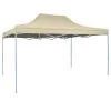 VidaXL Vouwtent Pop-up 3x4,5 M Crèmewit -Buitenparasols Winkel 1000001083