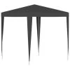 VidaXL Partytent Professioneel 2x2 M Antraciet -Buitenparasols Winkel 1000001170