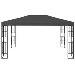 VidaXL Prieel 3x4 M Antraciet -Buitenparasols Winkel 1000001212 0102
