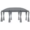 VidaXL Prieel Met Gordijnen 520x349x255 Cm Antracietkleurig -Buitenparasols Winkel 1000001261
