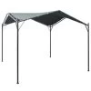 VidaXL Prieel 3x3 M Staal Antraciet -Buitenparasols Winkel 1000001302