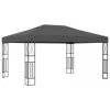 VidaXL Prieel 3x4 M Stof Antraciet -Buitenparasols Winkel 1000001342