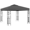 VidaXL Prieel 3x3 M Antraciet -Buitenparasols Winkel 1000001356