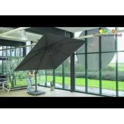 Garden Impressions Hawaii Zweefparasol 300x300 Cm Zand -Buitenparasols Winkel 1000003895 0103