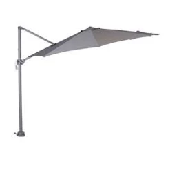 Garden Impressions Zweefparasol S Ø300 - D. Grijs Met Voet En Hoes -Buitenparasols Winkel 1000003897 0103