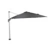 Garden Impressions Zweefparasol Hawaii Deluxe 300x300 Wit - D. Grijs -Buitenparasols Winkel 1000003903