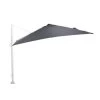Garden Impressions Zweefparasol Hawaii 300x300 - Wit - Zwart -Buitenparasols Winkel 1000003905