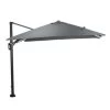 Garden Impressions Hawaii Zweefparasol Lumen LED 300x300cm - D. Grijs -Buitenparasols Winkel 1000003952