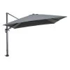 Garden Impressions Hawaii Zweefparasol 300x300 Cm Donker Grijs -Buitenparasols Winkel 1000003958