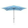 Garden Impressions Lotus Parasol 250x250 - Licht Blauw -Buitenparasols Winkel 1000009455