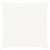 VidaXL Zonnescherm HDPE Vierkant 3,6x3,6 M Wit -Buitenparasols Winkel 1000009461