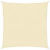 VidaXL Zonnescherm HDPE Vierkant 2x2 M Crème 1 VidaXL Zonnescherm HDPE Vierkant 2x2 M Crème -Buitenparasols Winkel 1000009465