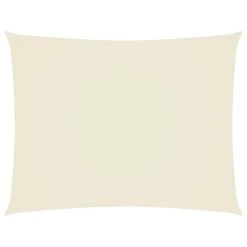 VidaXL Zonnescherm Rechthoekig 4x6 M Oxford Stof Crèmekleurig