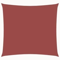 VidaXL Zonnescherm Vierkant 2x2 M Oxford Stof Terracottakleurig