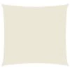 VidaXL Zonnescherm Vierkant 3,6x3,6 M Oxford Stof Crèmekleurig -Buitenparasols Winkel 1000009517