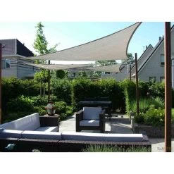 Sunfighters Waterdicht 3,5x4x4,5 Ivoor -Buitenparasols Winkel 1000013781 0111