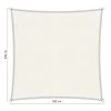 Shadow Comfort Vierkant 3x3m Arctic White -Buitenparasols Winkel 1000013785