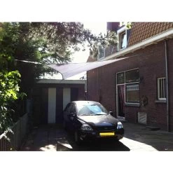 Sunfighters Driehoek 3,5x4x4,5 Ivoor -Buitenparasols Winkel 1000013791 0110