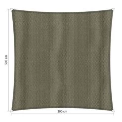 Shadow Comfort Vierkant 3x3m Desert Storm