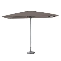 Madison - Parasol Profi-line - Vierkant 400x300 - Volant - Taupe -Buitenparasols Winkel 1000036290 0101