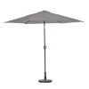 Madison - Parasol Tenerife Round Grey - 300cm - Grijs -Buitenparasols Winkel 1000036300