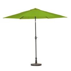 Madison - Parasol Tenerife Round Apple Green - 300cm - Groen -Buitenparasols Winkel 1000036305 0101