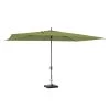 Madison - Parasol Rectangle Sage Green - 400x300 - Groen -Buitenparasols Winkel 1000036307