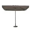 Madison - Parasol Profi-line 300x300cm - Vierkant - Volant - Grijs -Buitenparasols Winkel 1000036310