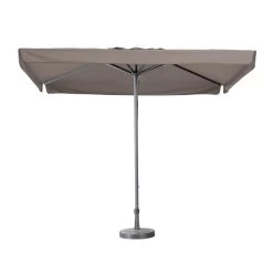Madison - Parasol Profi-line 300x300cm - Vierkant - Volant - Taupe