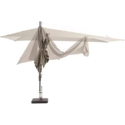 Madison - Parasol Asymetrisch Sideway - Ecru - 360x220 -Buitenparasols Winkel 1000036317 0102