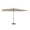 Madison - Parasol Rectangle Ecru - 400x300 - Beige -Buitenparasols Winkel 1000036319