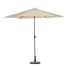 Madison - Parasol Tenerife Round Ecru - 300cm - Beige 1 Madison - Parasol Tenerife Round Ecru - 300cm - Beige -Buitenparasols Winkel 1000036326