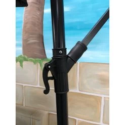 SenS-Line Menorca Zweefparasol Rond - Ø 300 Cm - Ecru -Buitenparasols Winkel 1000040419 0103