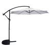 SenS-Line Menorca Zweefparasol Rond - Ø 300 Cm - Ecru -Buitenparasols Winkel 1000040419