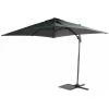 SenS-Line Honolulu Zweefparasol Vierkant - 250x250 Cm - Antraciet -Buitenparasols Winkel 1000040420
