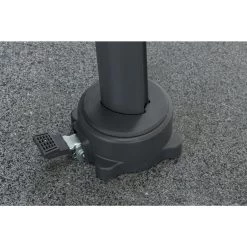 Garden Impressions Hawaii M Zweefparasol 270x270 Cm Donker Grijs -Buitenparasols Winkel 1000046766 0103