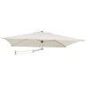Easysol Rechthoekige Muurparasol - 200 X 140 Cm - Ecru / Gebroken Wit -Buitenparasols Winkel 1000046829