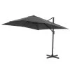 ACAZA Kantelbare Zweefparasol 300x300 Cm - Donker Grijs -Buitenparasols Winkel 1000047017