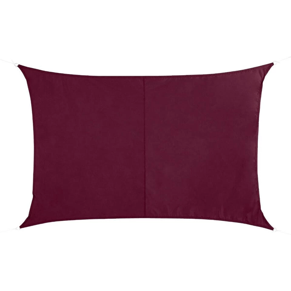 Hesperide Schaduwdoek Curacao - Rechthoekig - Bordeaux Rood - 2 X 3 M 3 Hesperide Schaduwdoek Curacao - Rechthoekig - Bordeaux Rood - 2 X 3 M