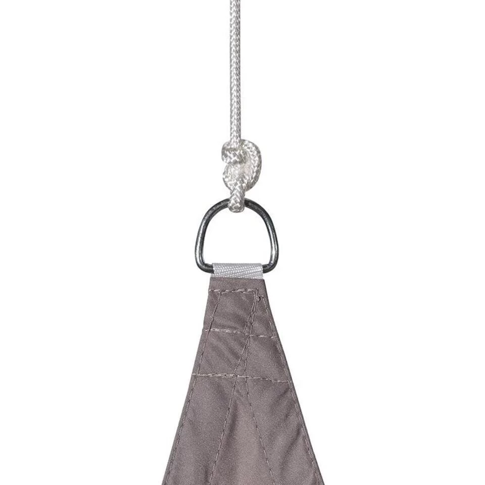 Hesperide - Driehoekig Schaduwdoek - Kunststof - Taupe 5 Hesperide - Driehoekig Schaduwdoek - Kunststof - Taupe - Afbeelding 3