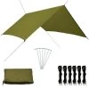 VidaXL Afdekzeil 3x2,85 M Groen -Buitenparasols Winkel 1000054911