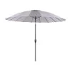 Beliani Marktscherm BAIA - Grijs Polyester -Buitenparasols Winkel 1000069789
