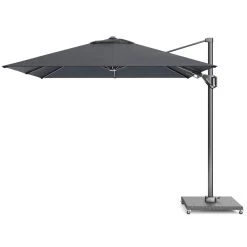 Platinum Voyager Vierkante Zweefparasol T2 2,7x2,7 M. - Faded Black